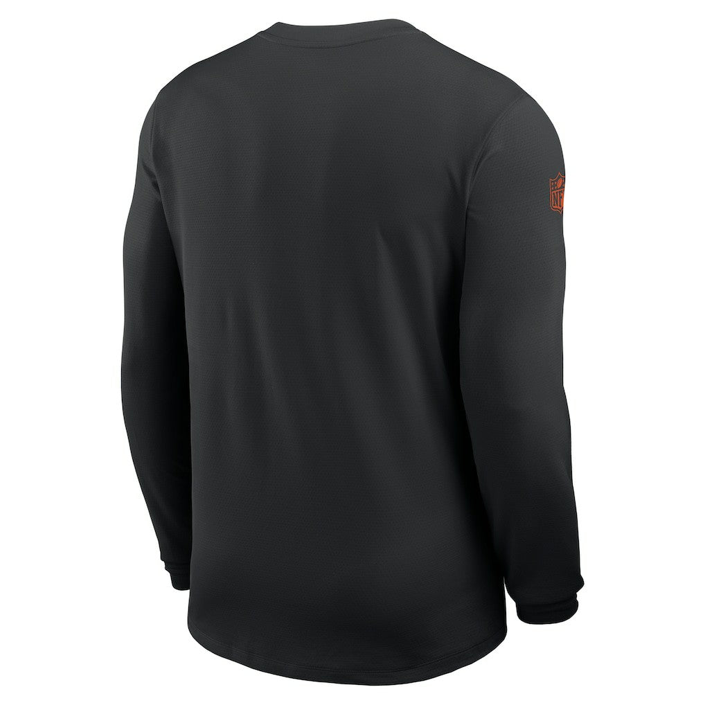 Sideline Coach UV Dri-FIT Long Sleeve Shirt - Cincinnati Bengals