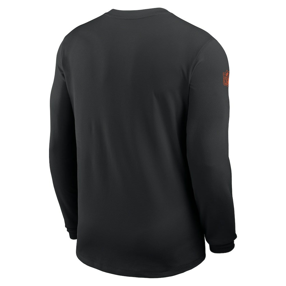 Sideline Coach UV Dri-FIT Long Sleeve Shirt - Cincinnati Bengals