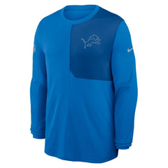 Sideline Coach UV Dri-FIT Long Sleeve Shirt - Detroit Lions