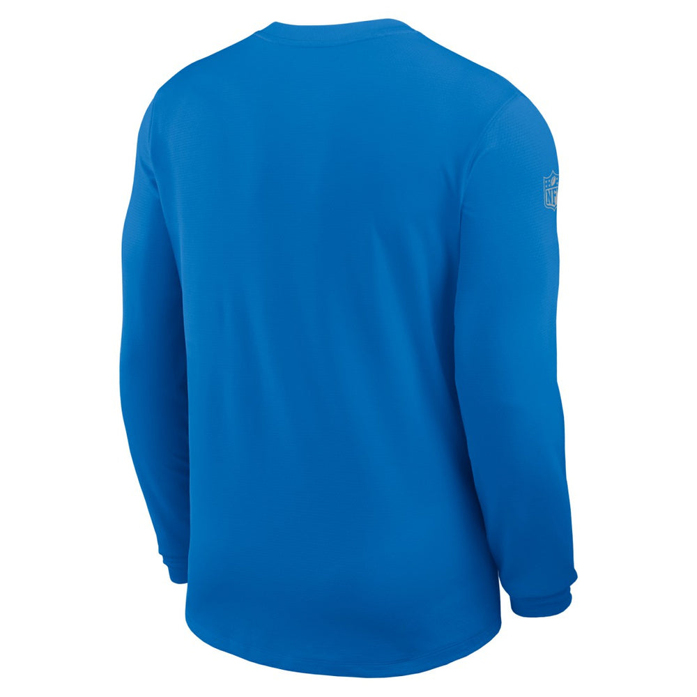 Sideline Coach UV Dri-FIT Long Sleeve Shirt - Detroit Lions