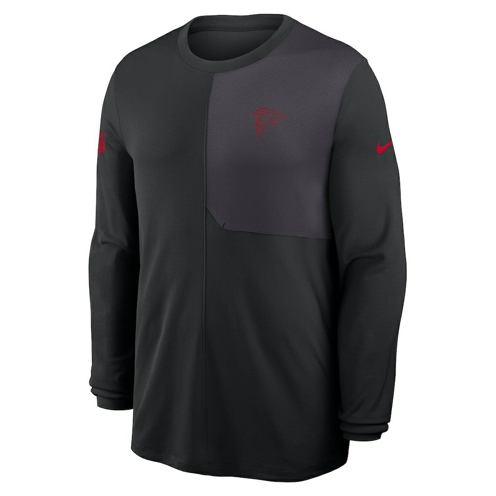 Sideline Coach UV Dri-FIT Long Sleeve Shirt - Atlanta Falcons