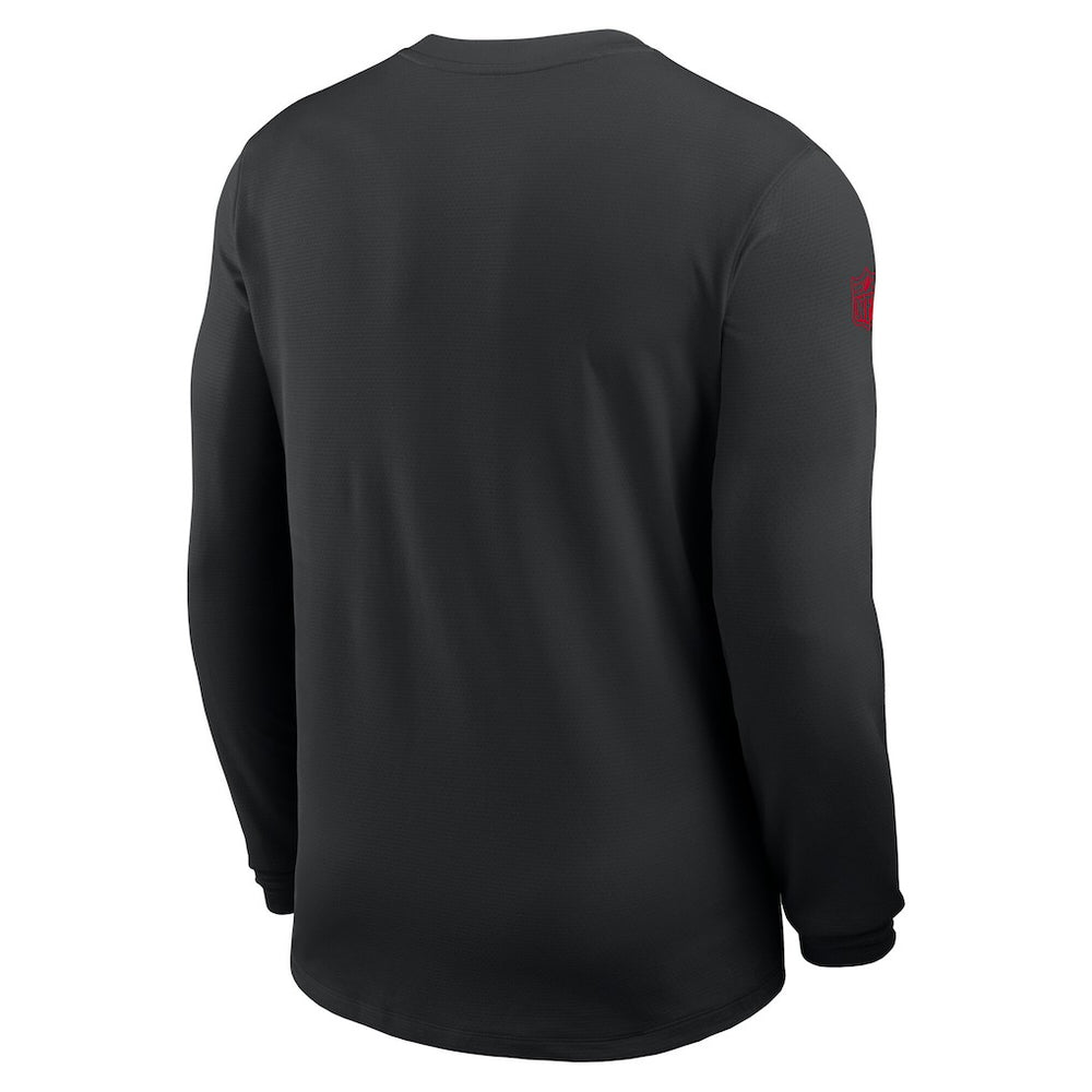 Sideline Coach UV Dri-FIT Long Sleeve Shirt - Atlanta Falcons