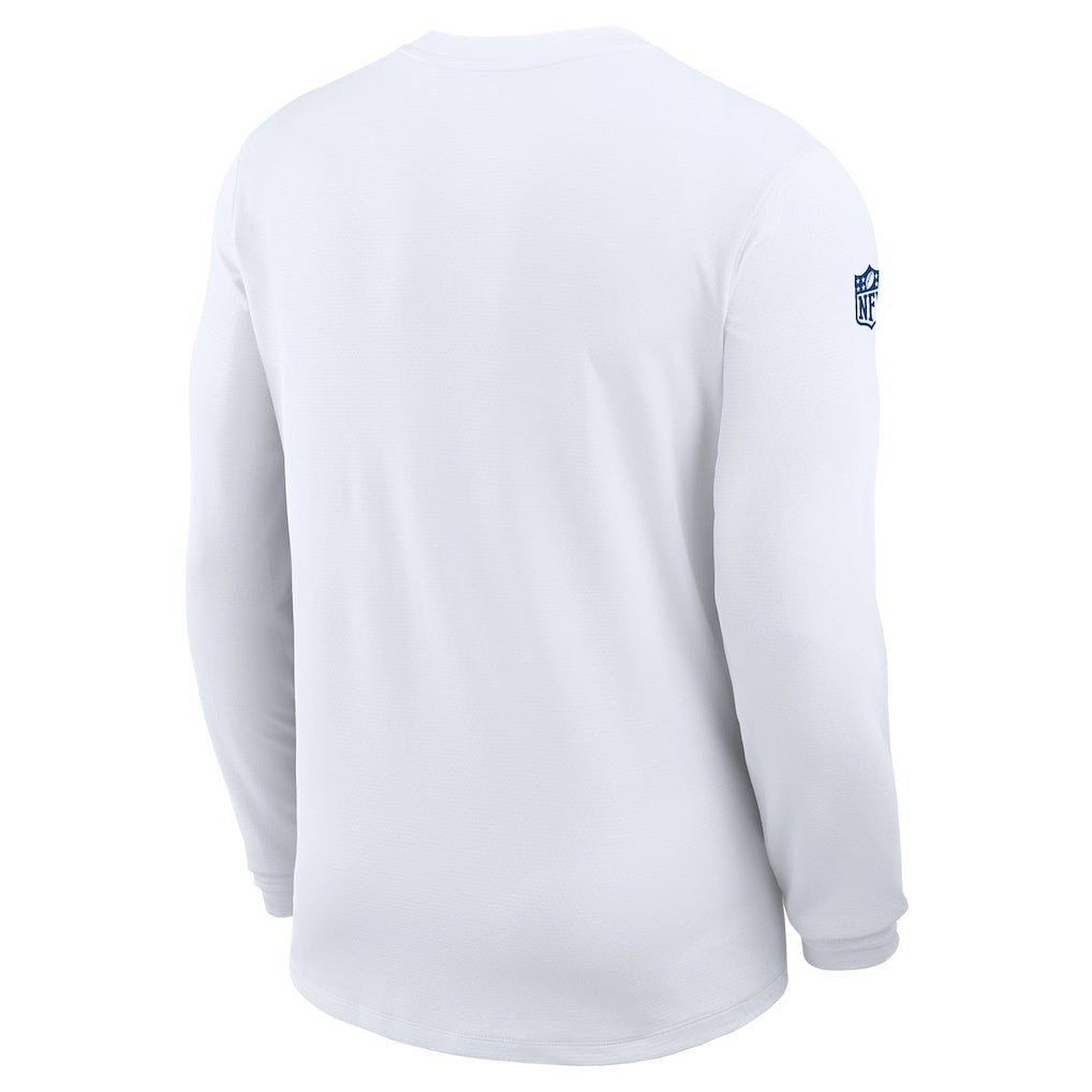 Sideline Coach UV Dri-FIT Long Sleeve Shirt - Indianapolis Colts