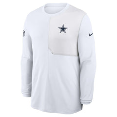 Sideline Coach UV Dri-FIT Long Sleeve Shirt - Dallas Cowboys