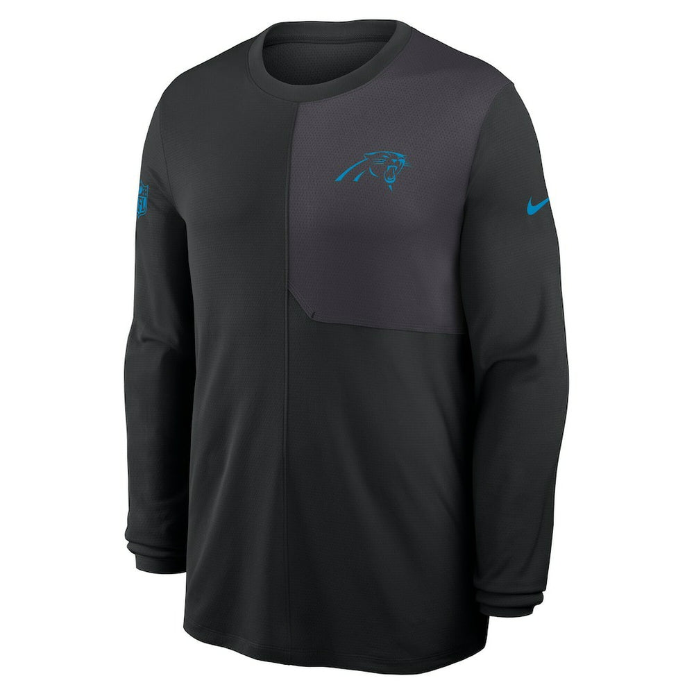Sideline Coach UV Dri-FIT Long Sleeve Shirt - Carolina Panthers