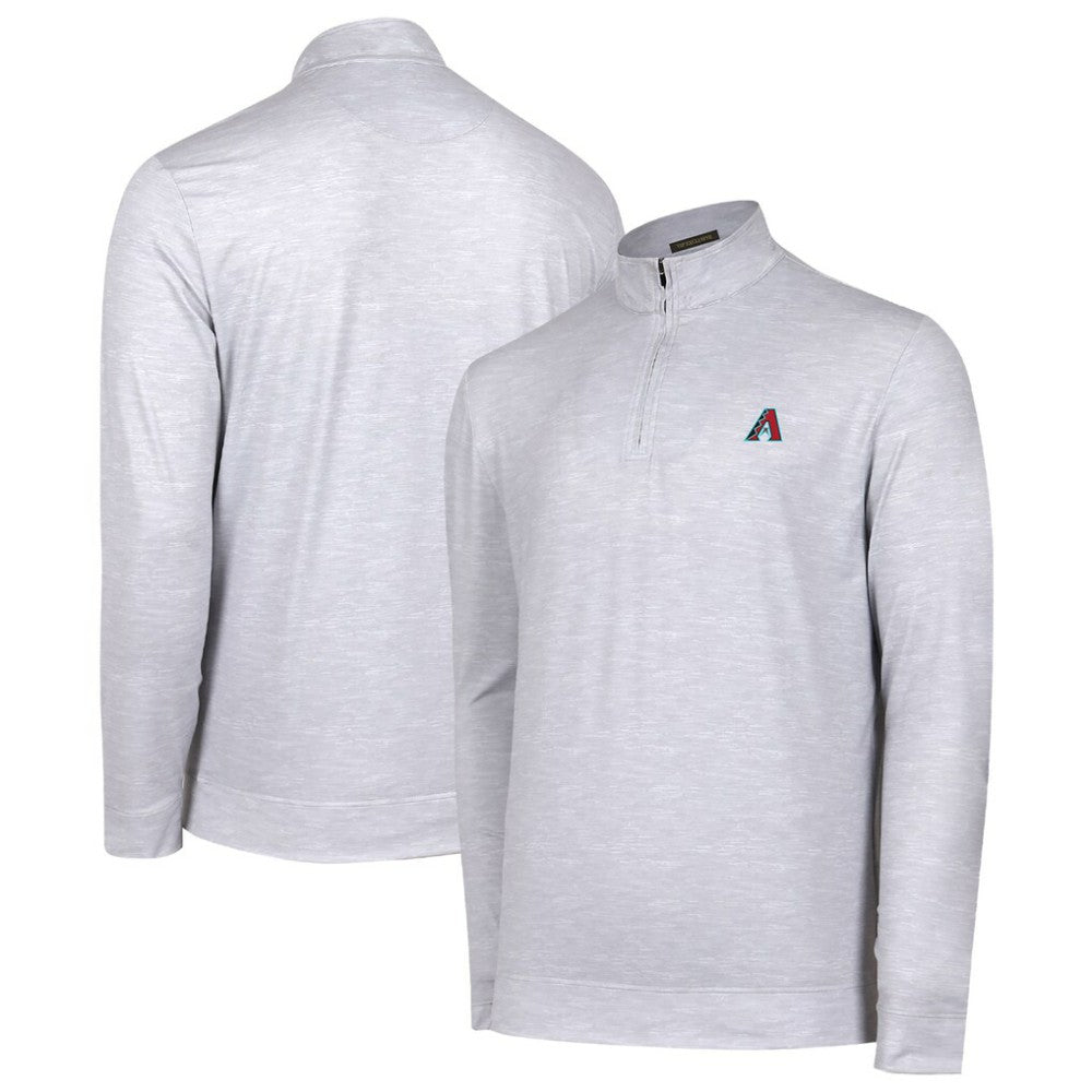 MLB Arizona Diamondbacks Sublime Tri-Blend Quarter-Zip Jacket