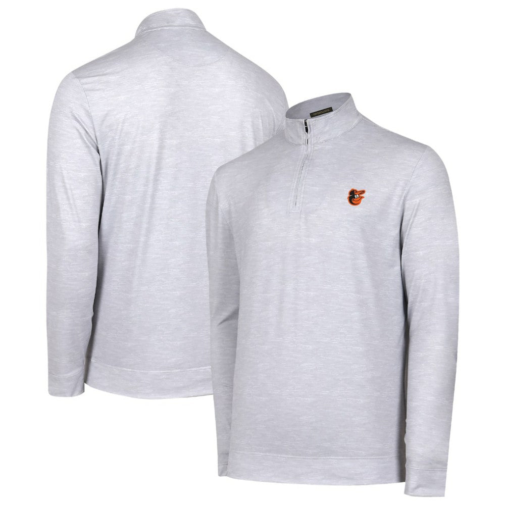 MLB Baltimore Orioles Sublime Tri-Blend Quarter-Zip Jacket