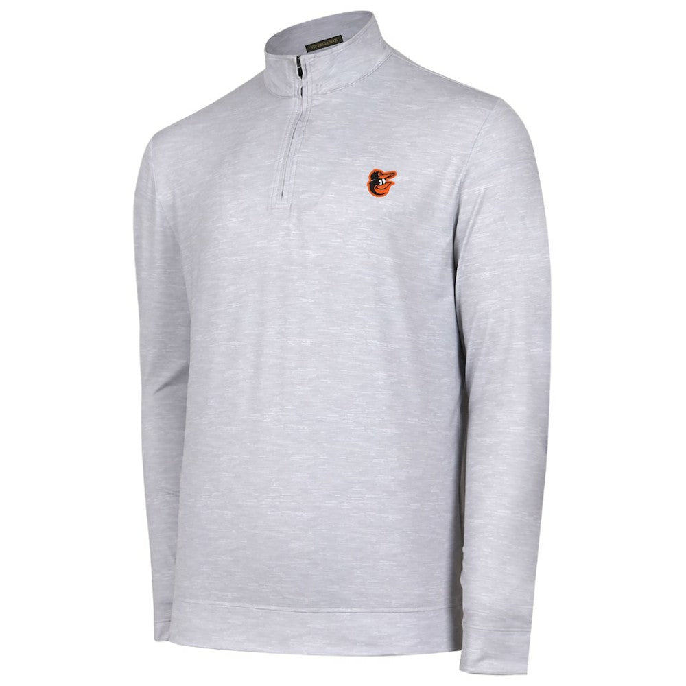MLB Baltimore Orioles Sublime Tri-Blend Quarter-Zip Jacket