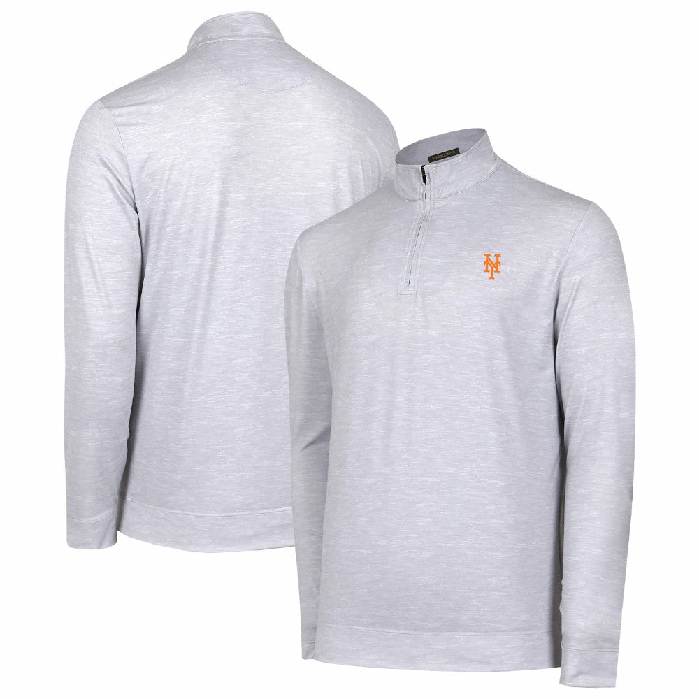 MLB New York Mets Sublime Tri-Blend Quarter-Zip Jacket