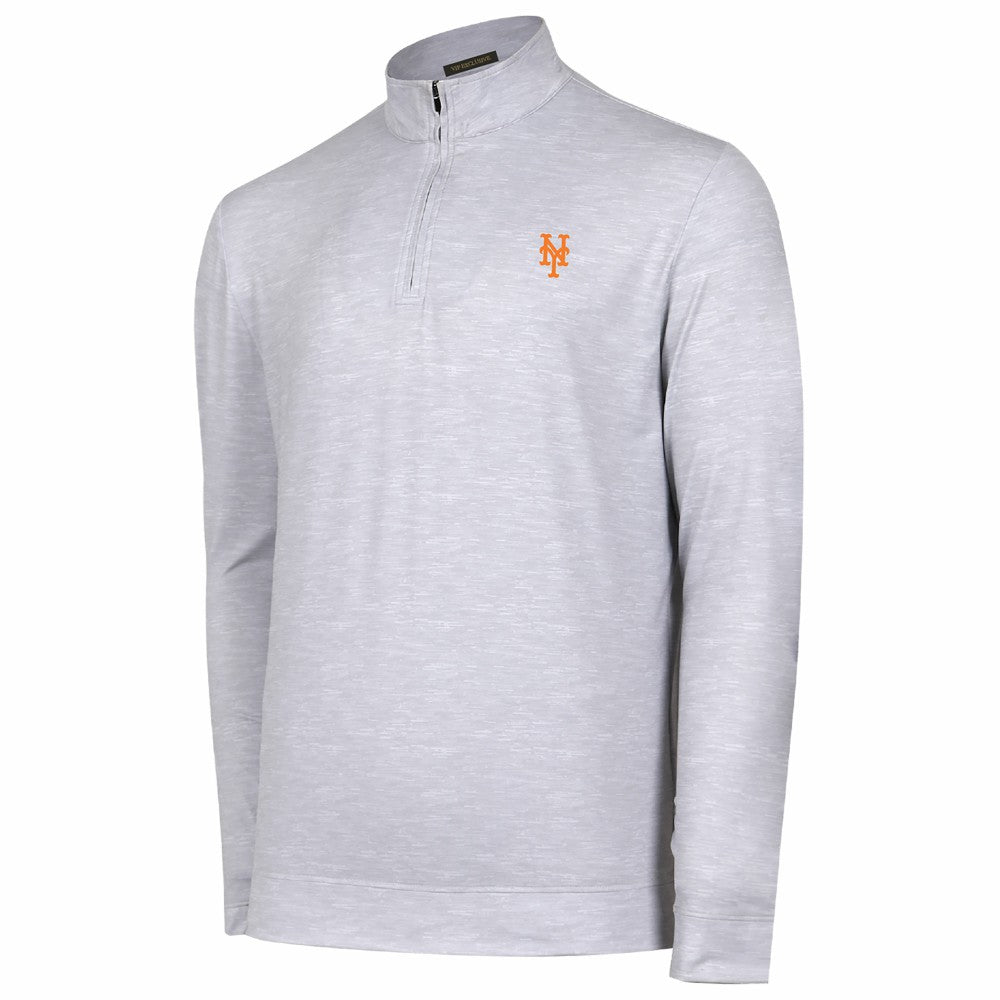 MLB New York Mets Sublime Tri-Blend Quarter-Zip Jacket
