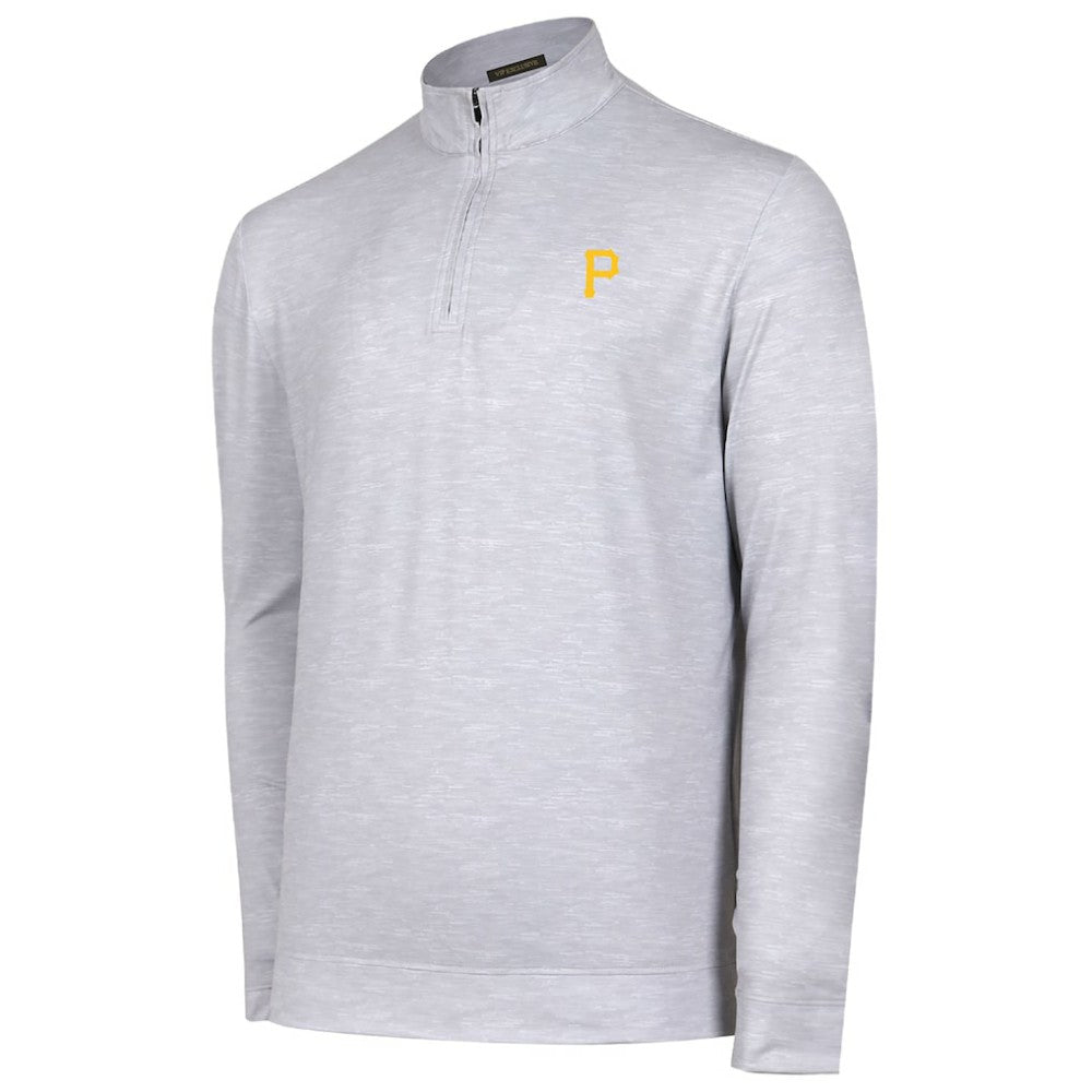 MLB Pittsburgh Pirates Sublime Tri-Blend Quarter-Zip Jacket