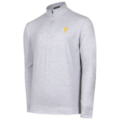 MLB Pittsburgh Pirates Sublime Tri-Blend Quarter-Zip Jacket