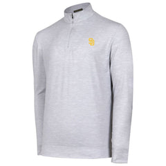MLB San Diego Padres Sublime Tri-Blend Quarter-Zip Jacket