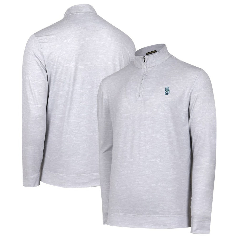 MLB Seattle Mariners Sublime Tri-Blend Quarter-Zip Jacket