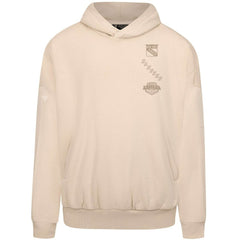 NHL Cream New York Rangers Levelwear Contact Stamp Pullover Hoodie