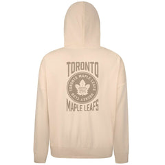 NHL Cream Toronto Maple Leafs Levelwear Contact Stamp Pullover Hoodie