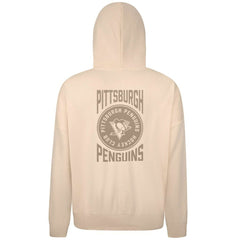 NHL Cream Pittsburgh Penguins Levelwear Contact Stamp Pullover Hoodie