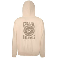 NHL Cream Carolina Hurricanes Levelwear Contact Stamp Pullover Hoodie