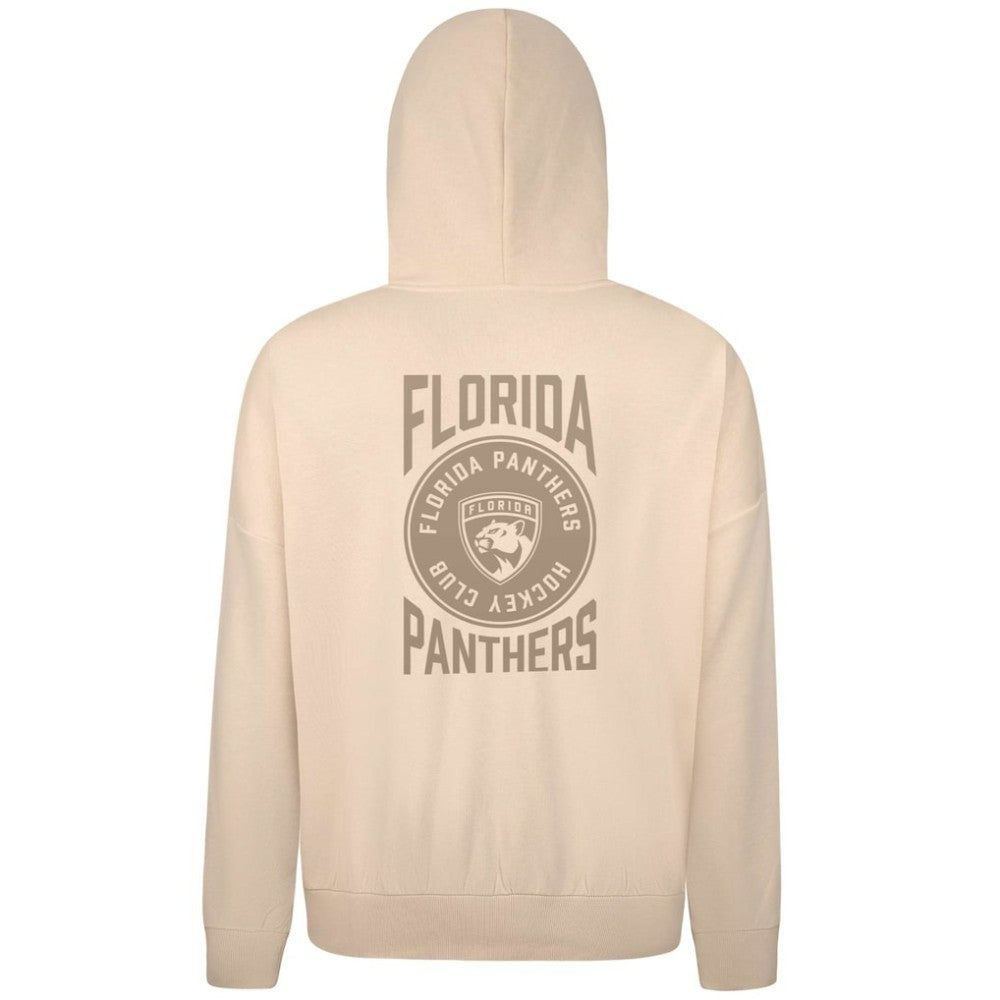 NHL Cream Florida Panthers Levelwear Contact Stamp Pullover Hoodie