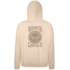 NHL Cream Washington Capitals Levelwear Contact Stamp Pullover Hoodie