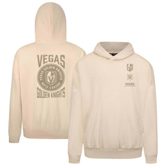 NHL Cream Vegas Golden Knights Levelwear Contact Stamp Pullover Hoodie