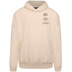 NHL Cream Philadelphia Flyers Levelwear Contact Stamp Pullover Hoodie