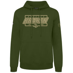 NHL Olive Seattle Kraken Levelwear Podium Pullover Hoodie