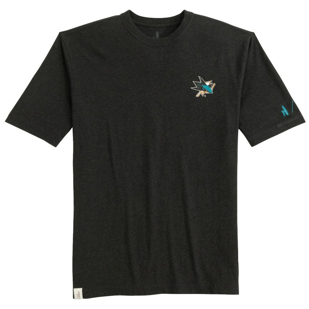 NHL Charcoal San Jose Sharks johnnie-O Heathered Spencer T-Shirt