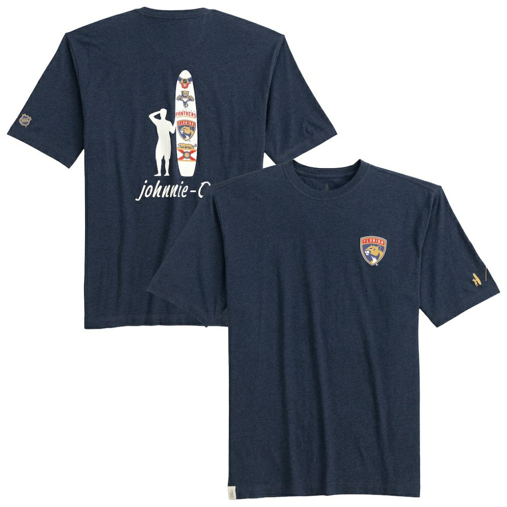 NHL Navy Florida Panthers johnnie-O Heathered Spencer T-Shirt