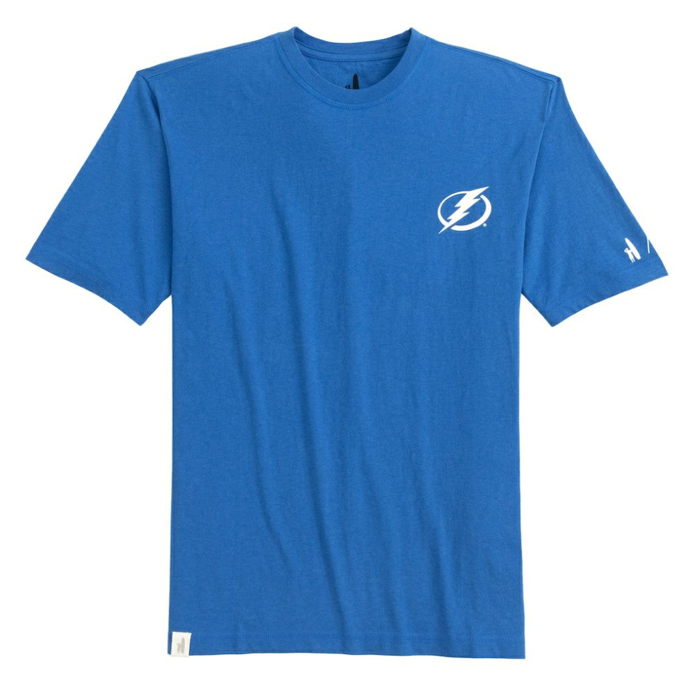 NHL Blue Tampa Bay Lightning johnnie-O Heathered Spencer T-Shirt