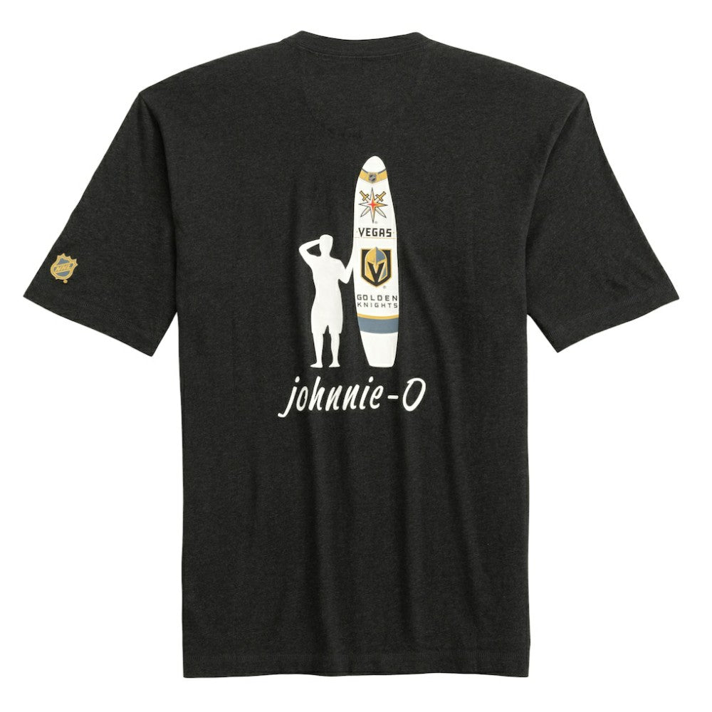 NHL Charcoal Vegas Golden Knights johnnie-O Heathered Spencer T-Shirt