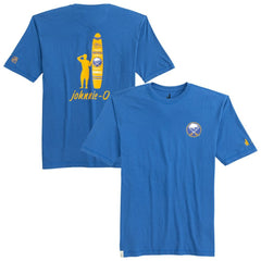 NHL Royal Buffalo Sabres johnnie-O Heathered Spencer T-Shirt