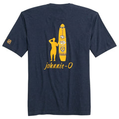 NHL Navy Nashville Predators johnnie-O Heathered Spencer T-Shirt