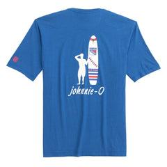 NHL Blue New York Rangers johnnie-O Heathered Spencer T-Shirt