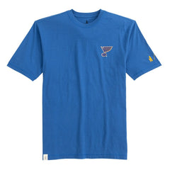 NHL Blue St. Louis Blues johnnie-O Heathered Spencer T-Shirt