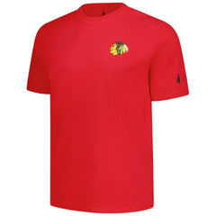 NHL Red Chicago Blackhawks johnnie-O Heathered Spencer T-Shirt