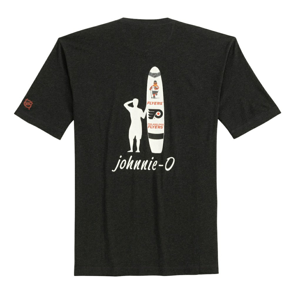 NHL Charcoal Philadelphia Flyers johnnie-O Heathered Spencer T-Shirt
