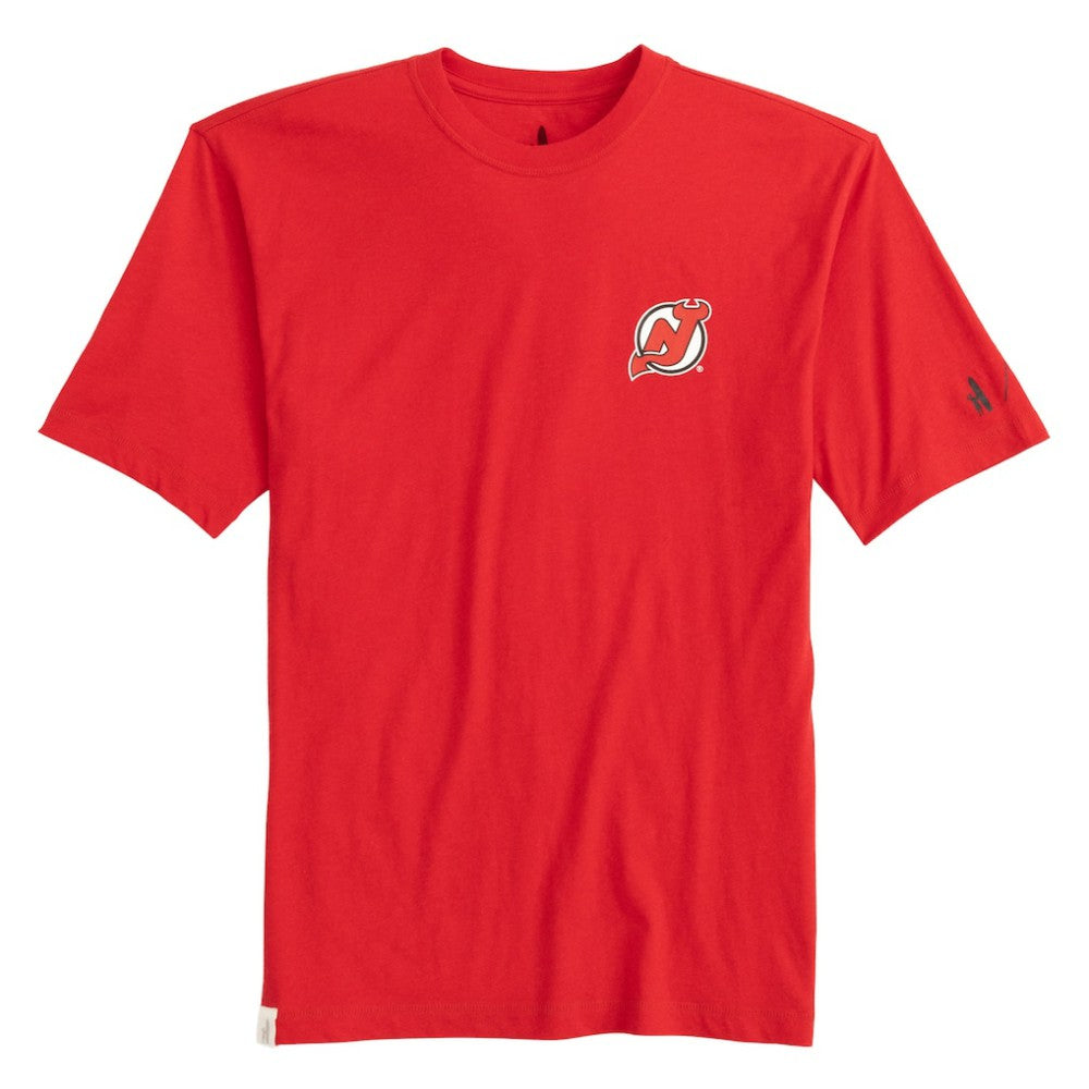 NHL Red New Jersey Devils johnnie-O Heathered Spencer T-Shirt