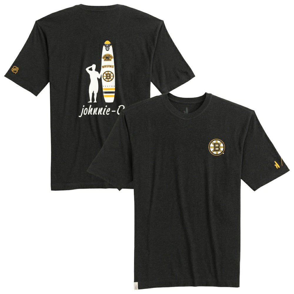 NHL Charcoal Boston Bruins johnnie-O Heathered Spencer T-Shirt