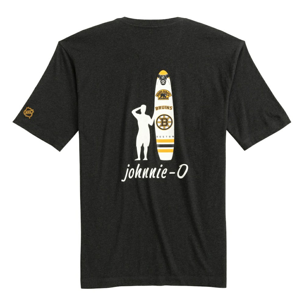NHL Charcoal Boston Bruins johnnie-O Heathered Spencer T-Shirt