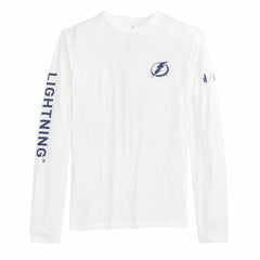 NHL White Tampa Bay Lightning johnnie-O Adam Long Sleeve T-Shirt
