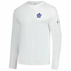 NHL White Toronto Maple Leafs johnnie-O Adam Long Sleeve T-Shirt
