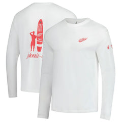 NHL White Detroit Red Wings johnnie-O Adam Long Sleeve T-Shirt