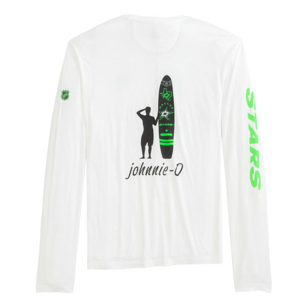 NHL White Dallas Stars johnnie-O Adam Long Sleeve T-Shirt