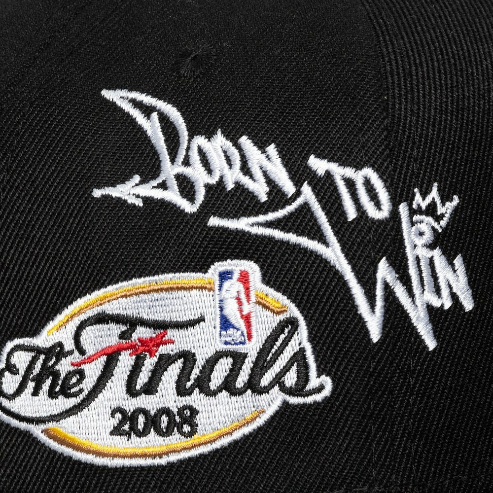 NBA Boston Celtics 2008 NBA Finals Born To Win Pro Crown Adjustable Hat