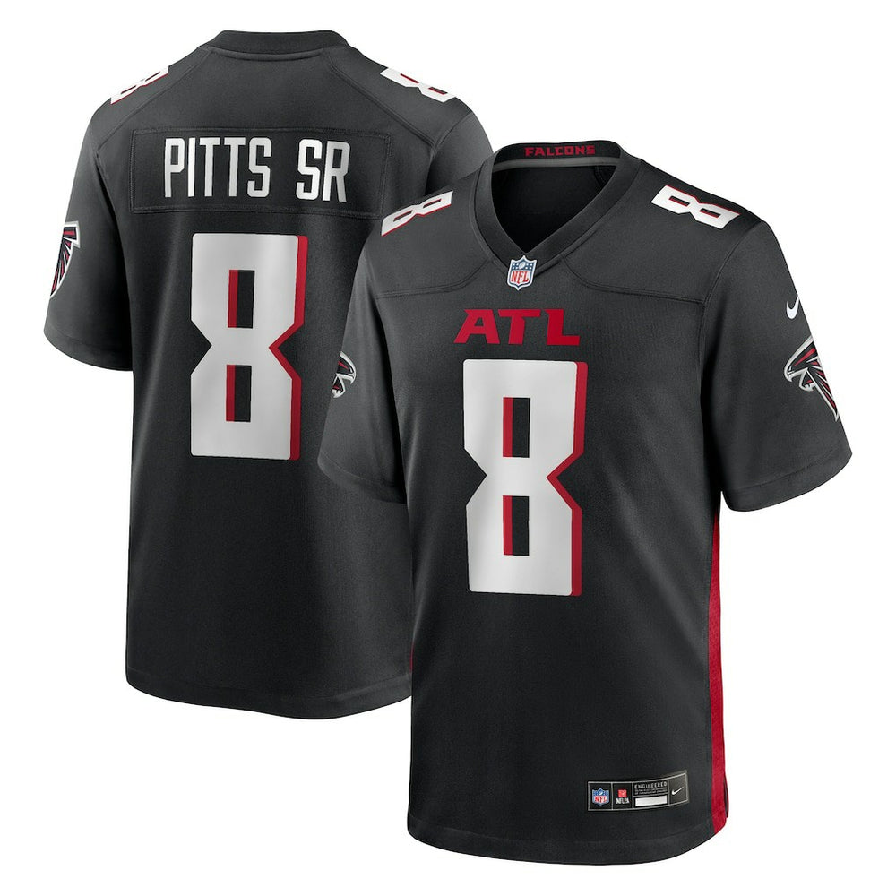 Kyle Pitts Sr.  Team Game Jersey - Atlanta Falcons