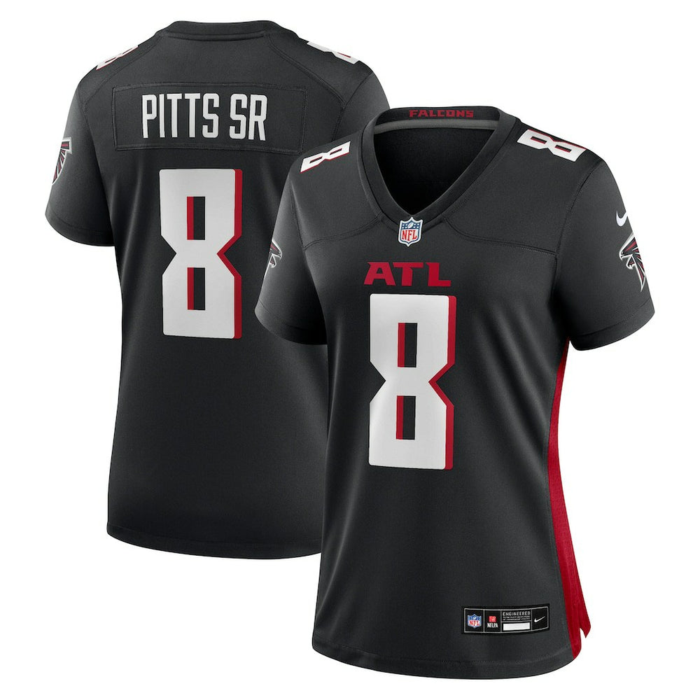 Kyle Pitts Sr.  Women's Game Jersey - Atlanta Falcons