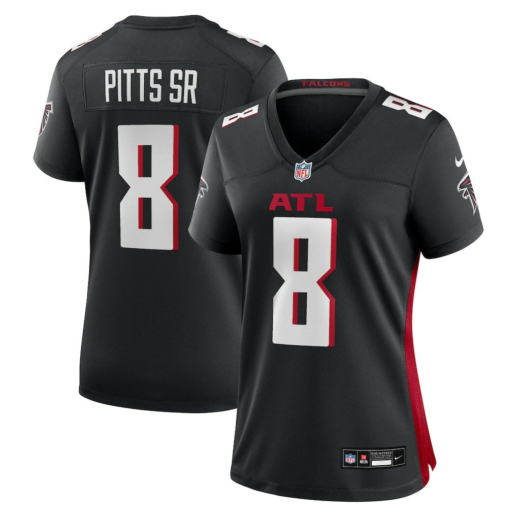 Kyle Pitts Sr.  Women's Game Jersey - Atlanta Falcons