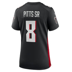 Kyle Pitts Sr.  Women's Game Jersey - Atlanta Falcons