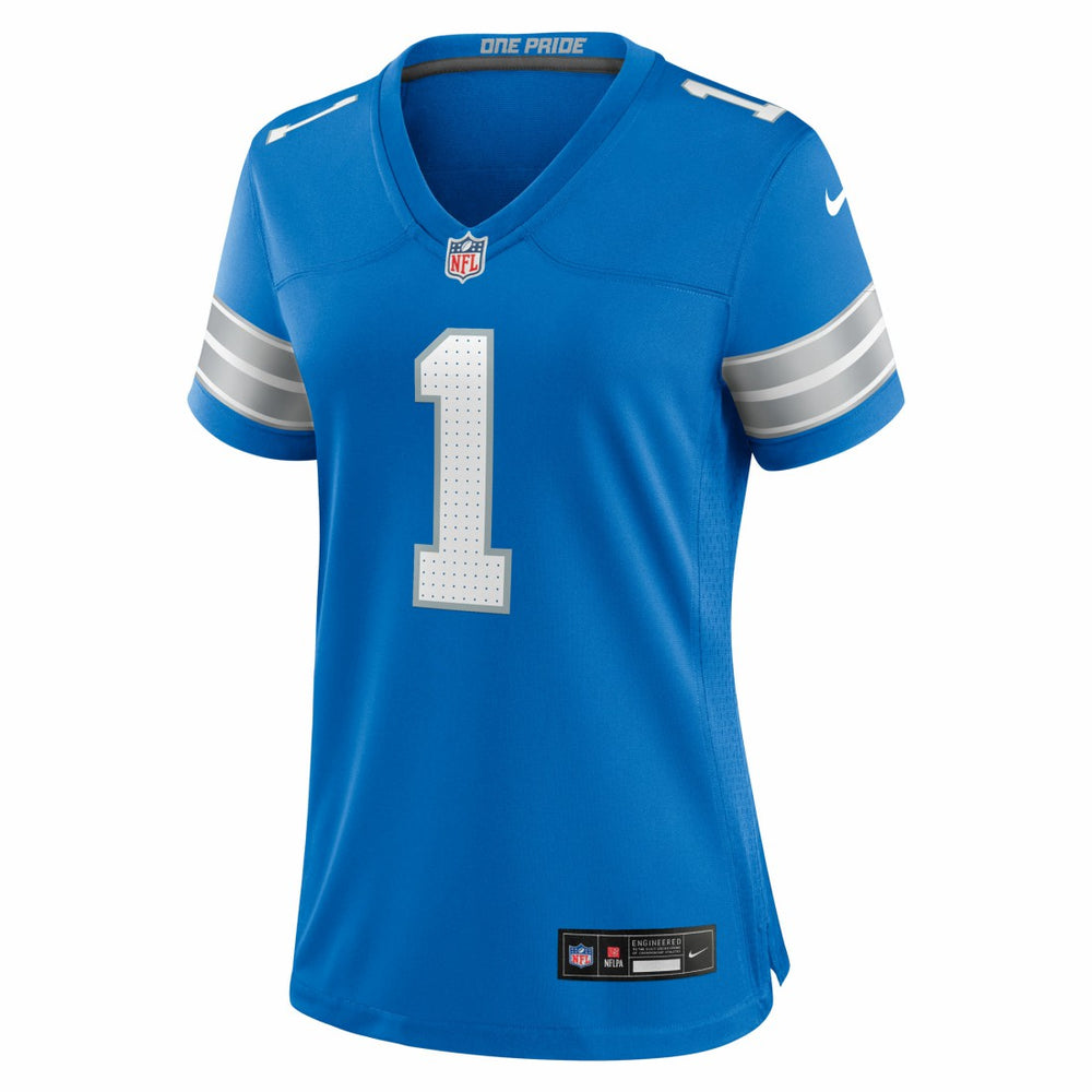 Jameson Williams  Women's Game Player Jersey - Detroit Lions